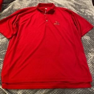 GC red St Louis Cardinals polo SzXL